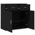 Kreveta s ladicama Crni hrast 78 x 38 x 80 cm Konstruirano drvo