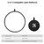 K&F 80cm round reflector Light diffuser 5 in 1 foldable multi-disc with tote bag