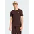 ADIDAS ORIGINALS Majica Trefoil Essentials  temno rjava / bela