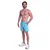 GymBeam Men‘s Swim Shorts Lagoon