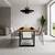 Bessagi Home Jedilna Miza Yola, Barva Hrasta, 200x100