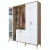 Hanah Home Komplet predsoblja EA131-2801, 180x37.5x198.6 cm, Beli