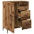 Kreveta Staro drvo 69.5 x 34 x 90 cm Konstruirano drvo