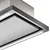 Elica CLOUD SEVEN IXF9 Plafonski aspirator, 214W, Sivi