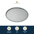 Pizza tray, perforated, 33 cm, steel - MasterClass