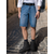 Sinsay - Regular kratke pantalone od teksasa - plavi džins