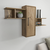 HANAH HOME Zidna polica Olida Walnut