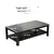 Fanshe Klub sto, 120x45x60 cm, Crni