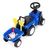ECO TOYS Traktor sa prikolicom Plavi