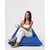 Atelier del Sofa Lazy bag Plavi