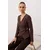 Trendyol Milla ženska bluza Twoaw26Bz00142, braon-braon