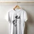 Camiseta Majica sa štampanim printom Cam 429, Muška, Bela
