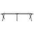 Sklopivi kamperski krevet 2 pcs Siva 210 x 80 x 46 cm
