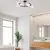 Opviq Luster Luminar-14140, 55x50x30cm, IP20, Crno-beli