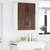 Ormar za Zid LUCCA 2 pcs Smeđi hrast 60 x 31 x 40 cm