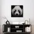 Slika panda na črnem ozadju - 50x50