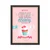 Wallity Uramljena slika Cupcake Bakery, 40x55 cm