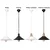 GH VISEČA STROPNICA RETRO LOFT LESTENC E27 LED