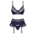 Sexy set 3-delni Drimera blue - S/M