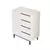 Hanah Home Komoda 74,8x95,1x44,5cm Bela