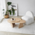 HANAH HOME Sto za dnevnu sobu Melted Sapphire Oak