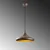 Conceptum Hypnose Luster Barek-11544, 35x35x114 cm, E27, 40W, Braon