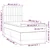 Vidaxl Box spring postelja z vzmetnico temno modra 80x200 cm žamet