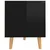 TV ormarić visoki sjaj crni 90 x 40 x 48,5 cm konstruirano drvo