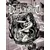 Hardcore majica moška - REBECA - BLACK HEART - 27646
