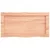 Zidna polica svjetlosmeđa 60x30x(2-6) cm obrađena hrastovina
