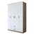 Hanah home Ormar 140x210x51,5cm Orah