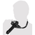 Zado Leather Dildo & Gag 2020254 Black