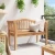 klupa Smeđa 120 x 53,5 x 85 cm Masivni teakov drvo