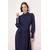 Trendyol Modest Ženska haljina Tctss26Eb00040, Tamnoplava