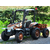 Veliki traktor s prikolicom 4×4 – plavi