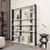 Conceptum Hypnose Polica 120x160x29,6cm Belo-Crna