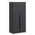 Hanah home Ormar Kale Plus Membrane Anthracite 90x210x52cm Antracit