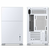 Jonsbo D31 STD WHITE Micro-ATX ohišje, kaljeno steklo - bela
