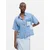 Desigual Bluza moder denim/svetlo modra/bela