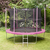 KLARFIT trampolin Rocketgirl XXL (305cm), roza
