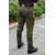 PREDATOR Muške keper pantalone, Zelene