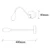 Opviq Reading 3251 Zidna lampa, Crna