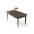 HANAH HOME Trpezarijski sto Nil Baroque Brown