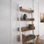 Hanah Home Only Dark Oak Polica za knjige 80x195x32cm, Smeđa