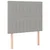 Vidaxl Box spring postelja z vzmetnico svetlo siva 80x200 cm blago
