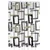 Ridder zavesa za kadu pattern vinil 180x200 32388