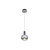 Opviq luster Luccas 2848-1A-P-02, LED 10 W, hrom