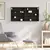 Vitrina crna 100x8,5x50 cm konstruirano drvo