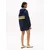 TOMMY HILFIGER Obleka SAILING marine/neonsko rumena/bela