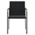 Vrtne stolice s jastucima 4 kom crne 56x59x84 cm od poliratana